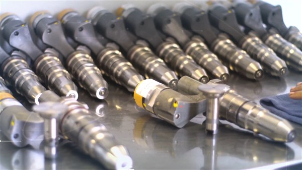 What are cat c18 injectors and which ones are most used in mining vehicles?